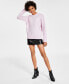 ფოტო #4 პროდუქტის Women's Croc-Embossed Faux-Leather Mini Skirt, Created for Macy's