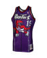 Фото #2 товара Men's Vince Carter Toronto Raptors 1998-1999 Throwback Authentic Jersey - Purple