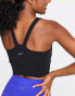 Фото #1 товара Nike – Yoga Luxe Dri-FIT – Cropped-Tanktop in Schwarz