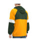Фото #2 товара Men's Green Green Bay Packers Quarter-Zip Pullover Hoodie Jacket