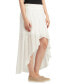 Juniors' Pull-On High-Low Maxi Skirt