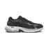 Фото #1 товара Спортивные кроссовки PUMA Teveris Nitro Dark Coal Concrete Gray из замши