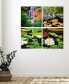 "Amazon'S Water Lilies" Frameless Free Floating Reverse Printed Tempered Glass Nature Scapes Wall Art, 20" x 20" x 0.2" Each