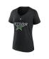 Women's Tyler Seguin Black Dallas Stars Special Edition 2.0 Name and Number V-Neck T-shirt