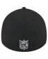 Фото #2 товара Men's Black Jacksonville Jaguars Throwback Logo Standard 39THIRTY Flex Hat