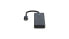 Фото #3 товара Хаб USB-C к USB-A серый Rapoo
