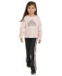 Little & Toddler Girls Long-Sleeve T-Shirt & Flare Pants, 2 Piece Set