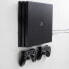 Фото #1 товара Floating Grip FG-PS4P-148B-151B-BU, Wall mount, PlayStation 4 Pro, Black, Plastic, Steel, Sony, 70 g