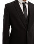 ASOS DESIGN slim suit jacket in black Черный, Chest 42 Regular - фото #9