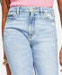 Women's FRAYED MOM JEANS