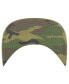 Men's Olive Portland Trail Blazers Ballpark Camo Captain Snapback Hat