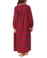 ფოტო #7 პროდუქტის Cotton Lace-Trim Flannel Nightgown