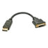 Фото #1 товара Адаптер DisplayPort - DVI-D Lindy Basic 0,15 м мужской-женский - золото