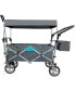 Фото #5 товара Collapsible Utility Wagon with Canopy