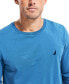 ფოტო #3 პროდუქტის Men's J-Class Logo Classic-Fit Crew Long-Sleeve T-Shirt