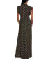 Mikael Aghal Pleated Gown Women's