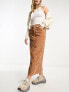 Cotton:On corduroy maxi skirt in camel