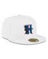 Men's White Houston Texans Omaha 59FIFTY Fitted Hat