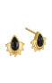 Black onyx radial studs