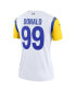 Women's Aaron Donald White Los Angeles Rams Legend Jersey