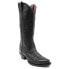 Фото #2 товара Ferrini Scarlett Embroidery Snip Toe Cowboy Womens Black Dress Boots 8426104