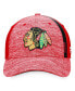 Men's Red Chicago Blackhawks Defender Flex Hat Красный, S/M - фото #4