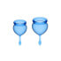 Фото #1 товара Feel Good Menstrual Cup Dark Blue Pack of 2