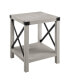 Фото #1 товара Rustic Wood Side Table