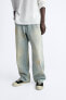 Faded baggy-fit jeans