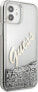 Фото #4 товара Guess Etui Guess GUHCP12SGLVSSI Apple iPhone 12 mini srebrny/silver hardcase Glitter Vintage Script