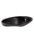 Фото #8 товара Trotters Kiera T1805-045 Womens Black Leather Slip On Pumps Heels Shoes