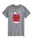 ფოტო #1 პროდუქტის Men's Peanuts Holidays Short Sleeve T-shirt