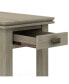 Фото #3 товара Artisan Solid Wood Narrow Side Table