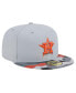 Фото #4 товара Men's Gray Houston Astros Active Team Camo 59FIFTY Fitted Hat