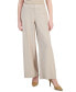 ფოტო #1 პროდუქტის Women's Wide-Leg Career Pants