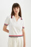 Regular Fit Polo Yaka Kazak D4263AX24SM