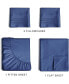 Фото #2 товара 4 Piece 100% Cotton 400 Thread Count Sheet Set - California King