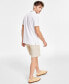 Фото #4 товара Classic-Fit Solid 8.5" Chambray Shorts, Created for Macy's
