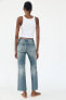 TRF CROPPED LOW-RISE FLARED JEANS