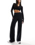 Фото #3 товара ASOS 4505 Studio soft touch wide leg dance pant in black