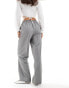 ASOS DESIGN tailored pull on trousers in grey