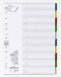 Фото #1 товара Durable 6740 - Blank tab index - Polypropylene (PP) - Multicolour - Portrait - A4 - 220 mm
