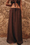 Long textured skirt