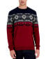 Фото #1 товара Men's Merino Genn Fair Isle Sweater, Created for Macy's