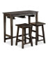 Фото #1 товара Renmark Bar Table Set, 3 Piece