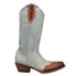 Фото #1 товара Ferrini Madison Embroidery Snip Toe Cowboy Womens Blue Casual Boots 81861-26