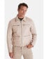 ფოტო #1 პროდუქტის Men's Leather Jacket, Nappa Beige