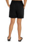 ფოტო #3 პროდუქტის Women's Powerblend Fleece Loose Fit Shorts
