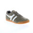 Фото #2 товара Gola Harrier Suede CMA192 Mens Green Suede Lace Up Lifestyle Sneakers Shoes