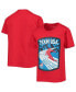 Фото #1 товара Big Boys Red Team USA Mountain Skiing T-shirt